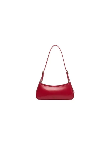 Rankinė Calvin Klein Ck Small Shoulder Bag Vyšninė raudona