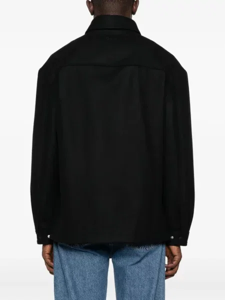 Geacă Maison Kitsune negru
