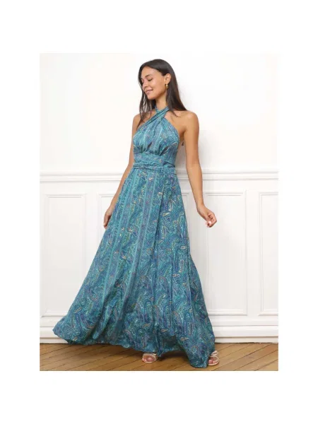 Rochie La Modeuse albastru