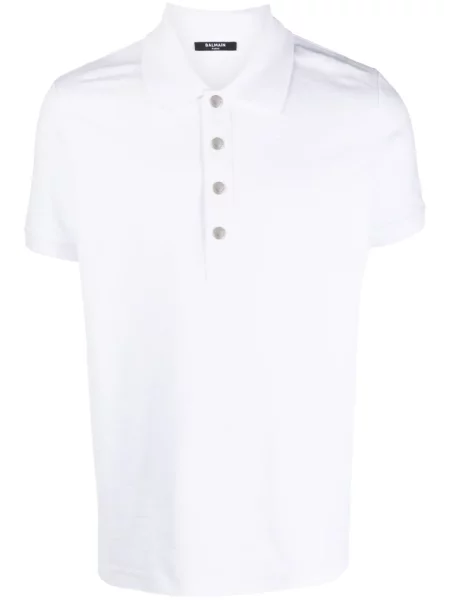 Polo Balmain alb