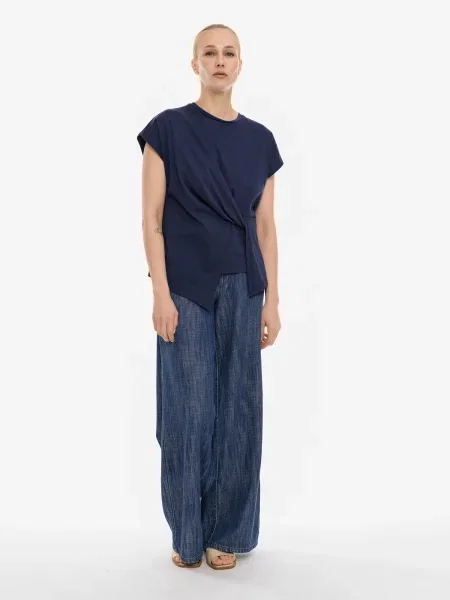 Tricou Connect Me marin albastru