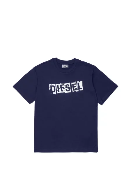 Koszulka dziecięca Diesel niebieska