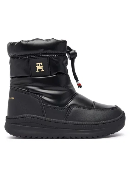 Tommy Hilfiger Cizme de zăpadă Loki M negru