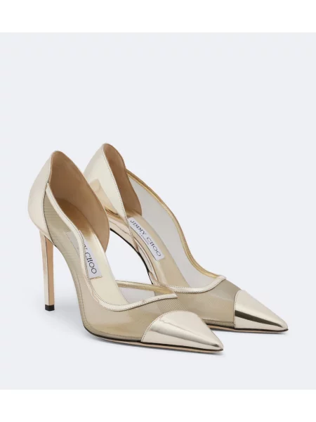 Pantofi cu toc Jimmy Choo din piele