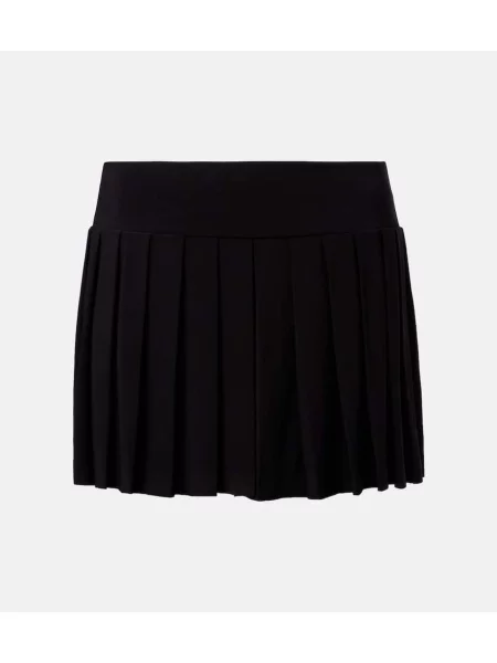 Plisovaná plisovaná sukňa Norma Kamali čierna