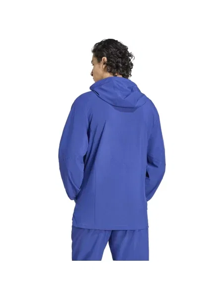 Bežecká bunda Adidas modrá
