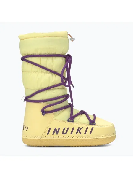 Cizme de zăpadă pentru femei INUIKII Mountain High yellow galben