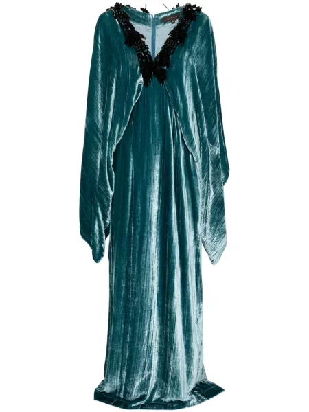 Rochie maxi Biyan lungă de costum albastru