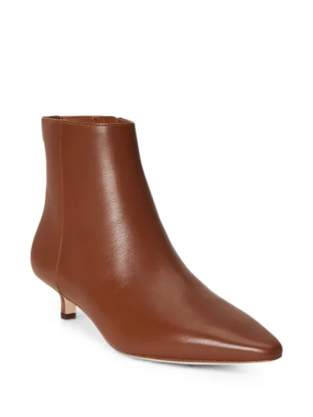 Cizme scurte Lauren Ralph Lauren maro