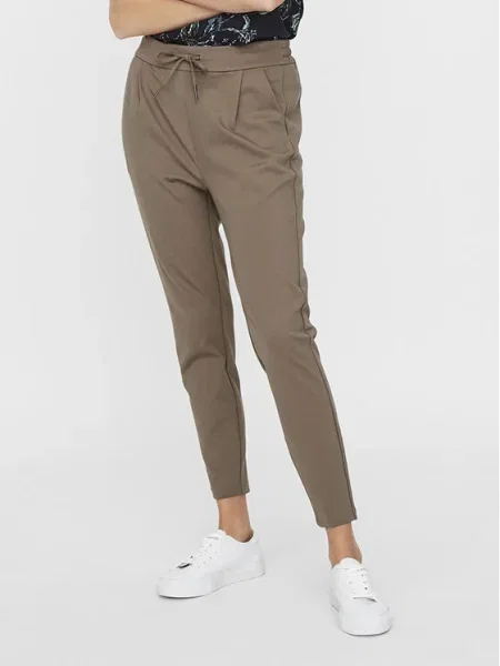 Vero Moda Pantaloni din Eva maro