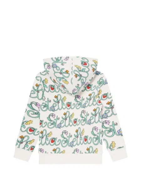 Bluza z kapturem dziecięca Stella Mccartney biała