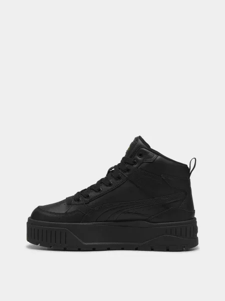Кожаные ботинки Puma черные