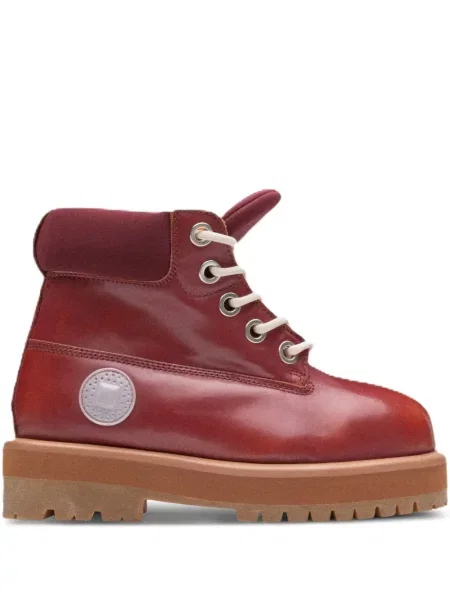 Kotníkové boty Pdf červené