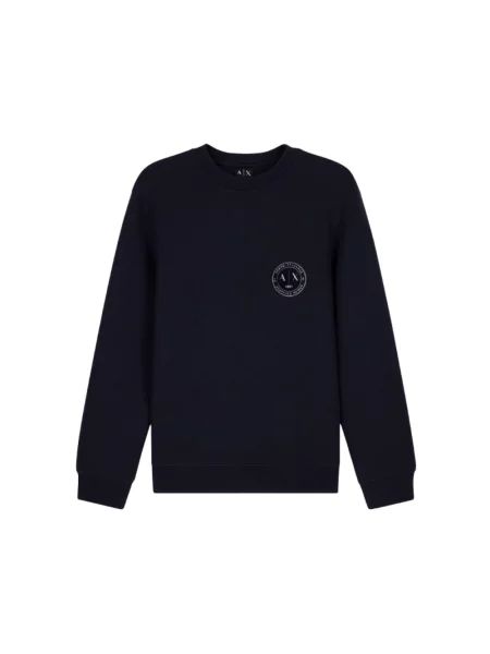 Bluza Armani Exchange niebieska