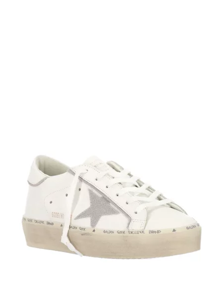Sneakerși Golden Goose din piele alb