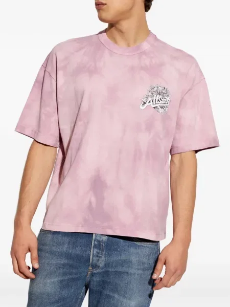 Tricou Allsaints cu legături roz