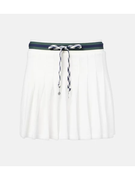 Fusta plisata The Upside plisată tenis alb