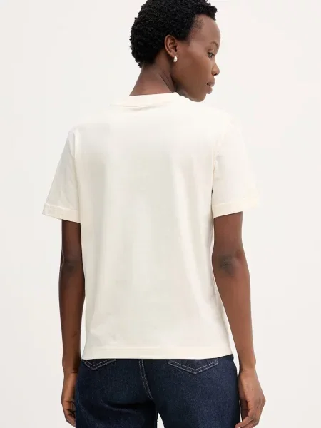 Koszulka Calvin Klein Hero Monologo krótki rękaw różowa XS żółta