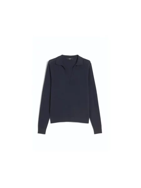 Sweter Weekend Max Mara niebieski