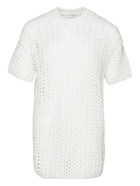 Tricou Jil Sander tricotate alb