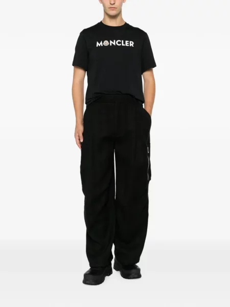 Tricou Moncler cu imagine albastru
