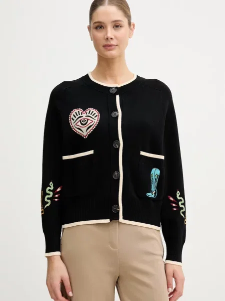 Never Fully Dressed kardigan czarny