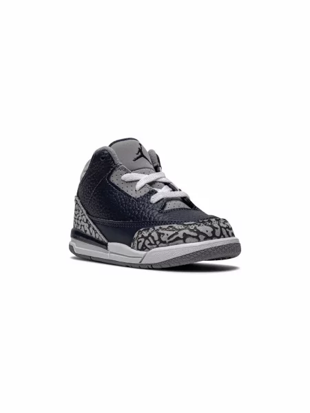 Sneakersy dziecięce Jordan 3 Retro niebieskie