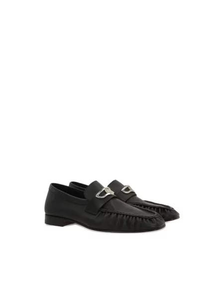Półbuty Christian Louboutin skórzane czarne