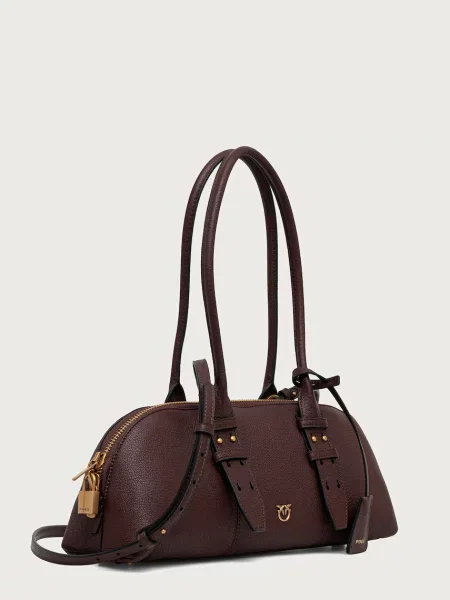 Rucsac Pinko din piele maro