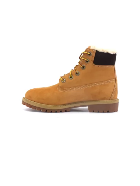 Botki Timberland skórzane beżowe
