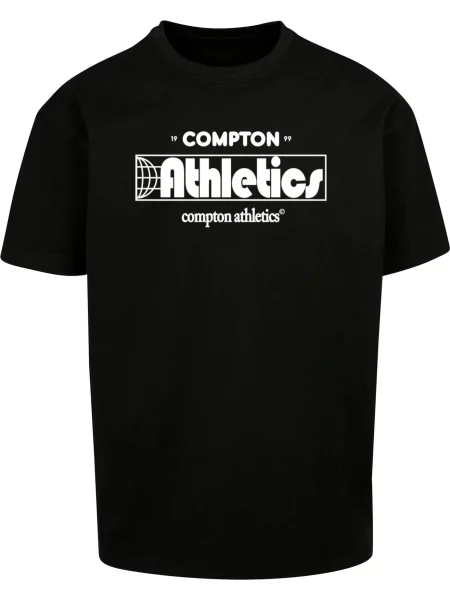 MT Upscale Póló Compton Athletic Club fekete fehér