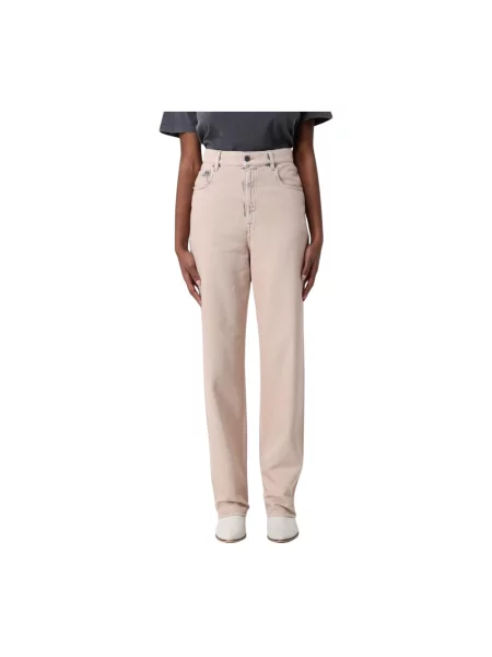 Jeansy straight leg Golden Goose szare