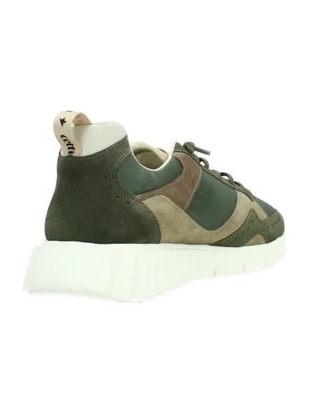 Pantofi Cetti plasă verde
