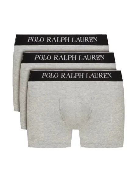 Obcisłe bokserki w zestawie 3 szt. Polo Ralph Lauren szare
