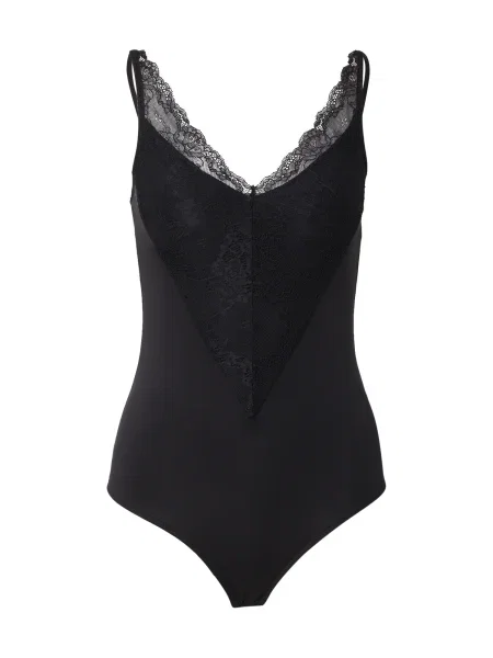 PIECES Tricou body negru