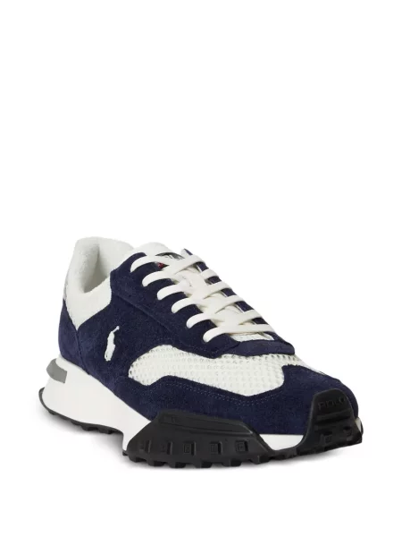 Τένις sneakers Polo Ralph Lauren με αυτόγραφο tweed μαύρο