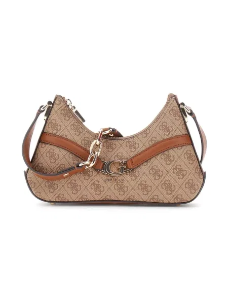 Guess Torebka Dea Mini brązowy