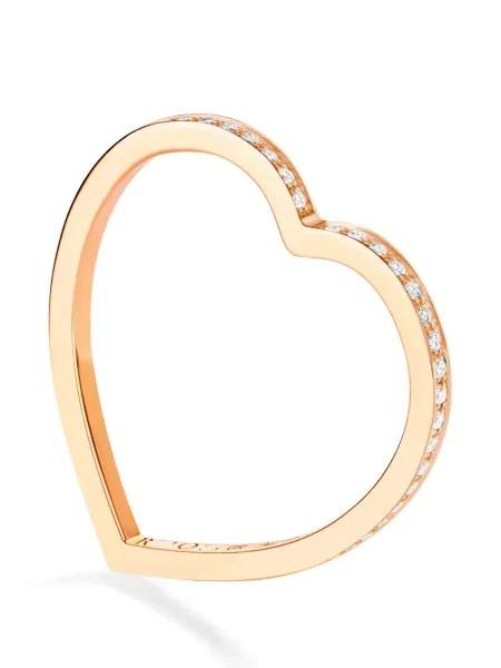 Diamant inel Repossi cu motiv cu inimi roz