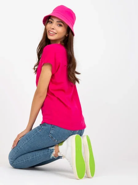 Majica Basic Feel Good fuksija
