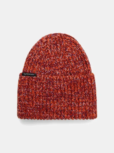 Вълнена шапка Peak Performance Mason оранжево