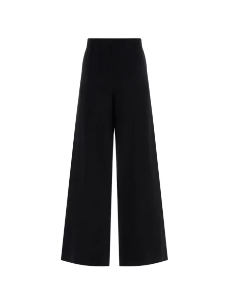 Pantaloni sport Guess evazate negru