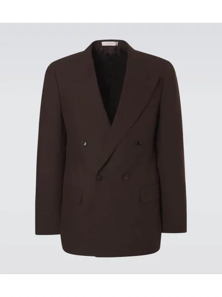 Costum Umit Benan de lână de costum maro