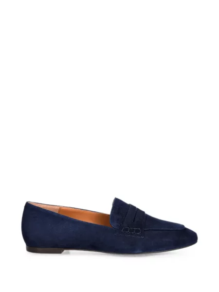 Pantofi loafer Billi Bi din piele de căprioară albastru