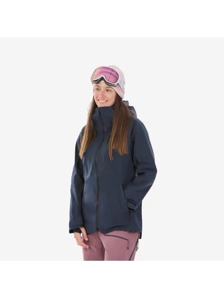 Kurtka narciarska i snowboardowa Quechua FR niebieska
