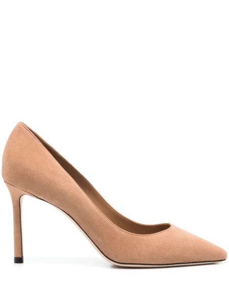 Pantofi cu toc Jimmy Choo maro