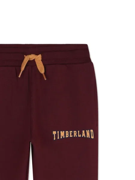 Spodnie dziecięce Timberland czerwone