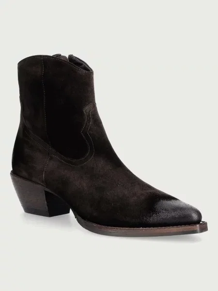 Billi Bi botine pentru femei din piele întoarsă T.moro delisoius suede maro