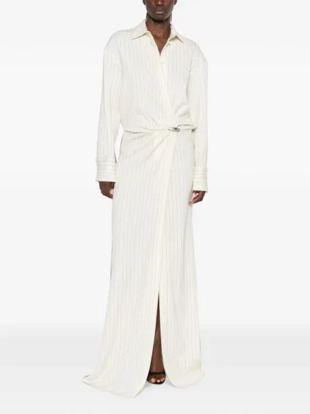 Rochie maxi Dondup cu imagine drapată