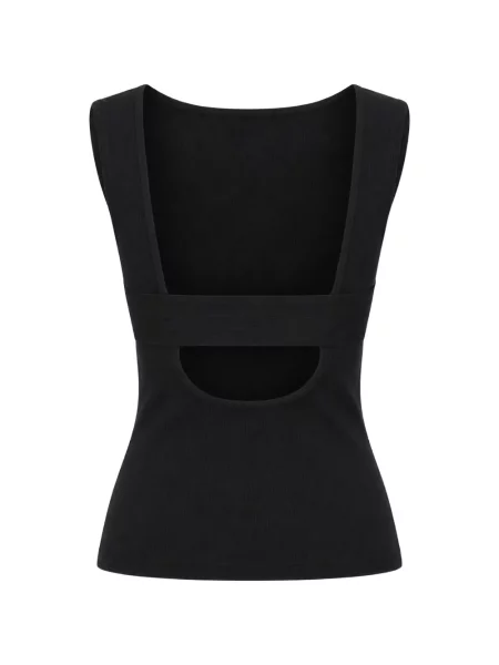 Top Jucca tricotate negru