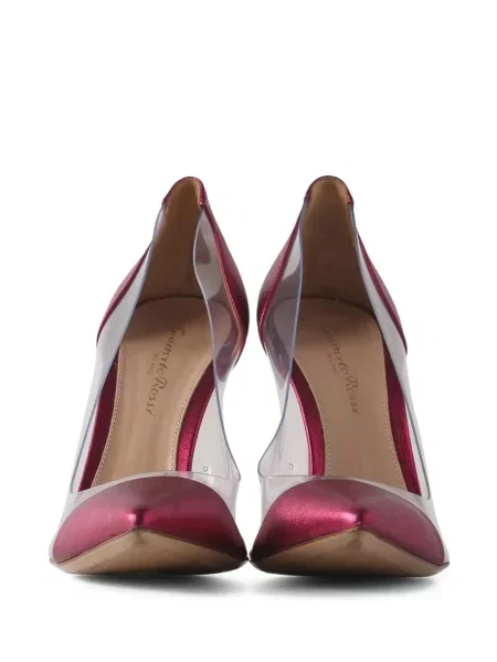 Pantofi cu toc Gianvito Rossi din piele roz